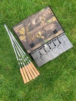 Mangal Grill Walizka na 6 Szampury. Składany węglowy. Szpiculce w zestawie