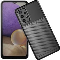thunder case elastyczne pancerne etui pokrowiec nokia 5.4 czarny