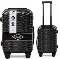 MAŁA WALIZKA KABINOWA L NA 4 KÓŁKACH PODRÓŻNA TORBA POLICARBON RGL