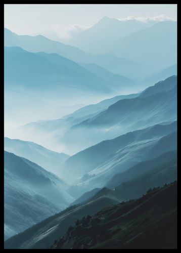 Plakat 42x59,4cm Między Chmurami na Arena.pl