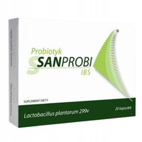 Sanprobi IBS Lactobacillus Plantarum 299v Wsparcie Jelit - 20 kapsułek