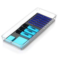 Organizer Modułowy Antypoślizgowy Pojemnik Wkład do Przechowywania Szuflady