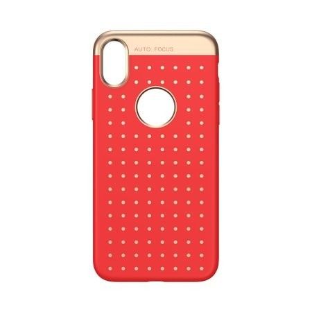 Etui Baseus Star Lightning do smartfona iPhone X / XS - czerwone na Arena.pl