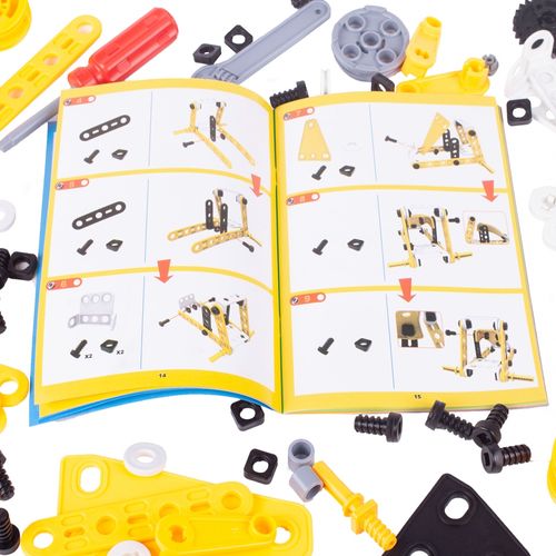 Klocki KONSTRUKCYJNE Pojazdy Mega Konstruktor 8w1 100 elementów na Arena.pl