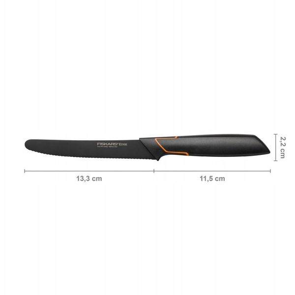 FISKARS EDGE NÓŻ DO POMIDORÓW 13CM STAL NIERDZEWNA zdjęcie 4
