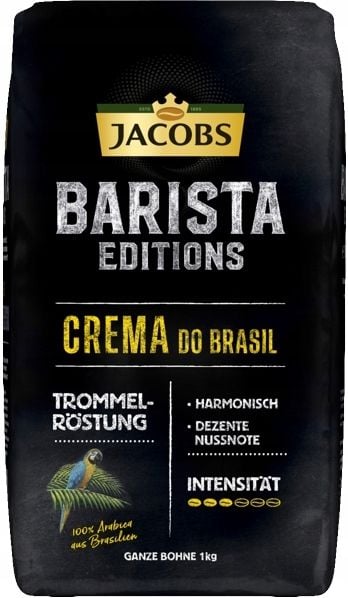 Kawa ziarnista JACOBS BARISTA CREMA do Brasil 1000g zdjęcie 4