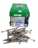 WKRĘT DO DREWNA A2 100 SZT TX 5.0*80MM 1197000500803 SPAX