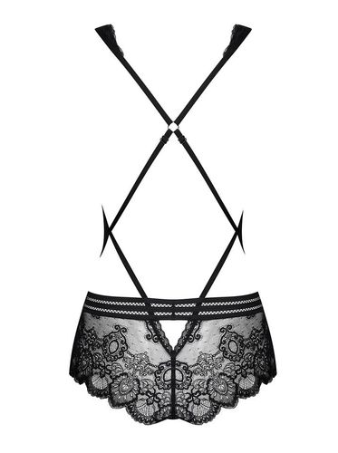 Intrygujące Koronkowe Body - Obsessive 853-TED-1 L/XL na Arena.pl