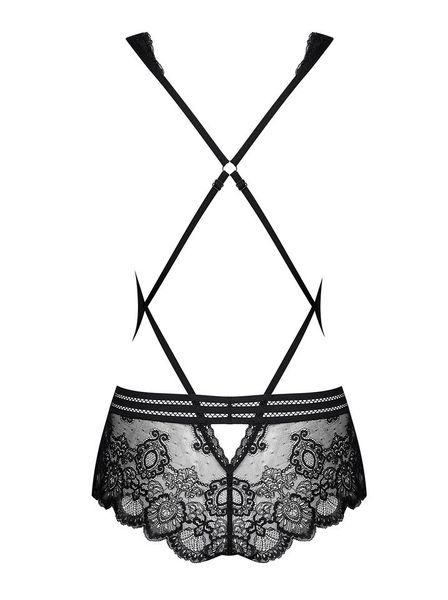 Intrygujące Koronkowe Body - Obsessive 853-TED-1 L/XL zdjęcie 4