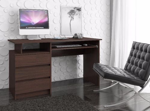 BIURKO CLP 135 cm WENGE WOLNOSTOJĄCE na Arena.pl