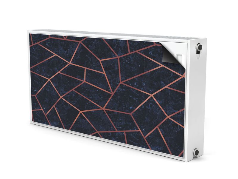 Osłona Magnetyczna Na Grzejnik GEOMETRYCZNY Wzór Soho 120cm x 60cm zdjęcie 2