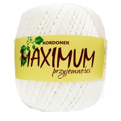 Kordonek Maximum 565m Biały na Arena.pl