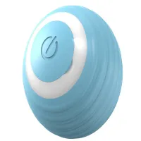 Zabawka dla kota psa uciekająca piłka led wibracje elektryczna usb