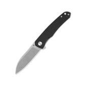 Nóż składany QSP Knife Otter QS140-C1 Stonewashed 14C28N Black G10