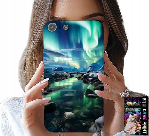 ETUI DO IPHONE 5 / 5S / 5C - ALASKA ZORZA POLARNA STAWIK CASE + SZKŁO na Arena.pl