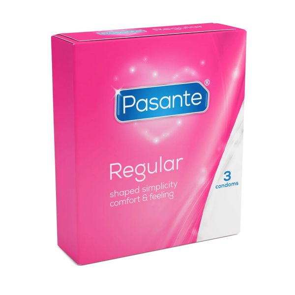 Pasante Regular Condoms  3 Pcs zdjęcie 1