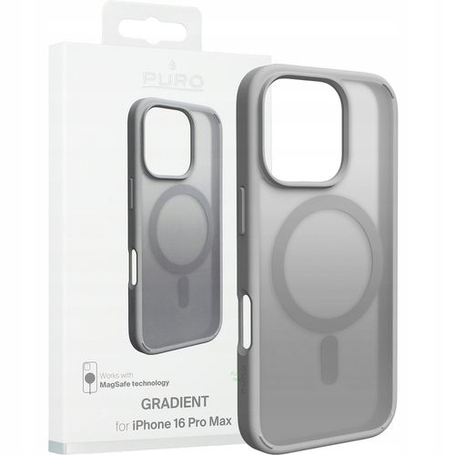 Etui plecki Puro Gradient Szare do Apple iPhone 16 Pro Max na Arena.pl
