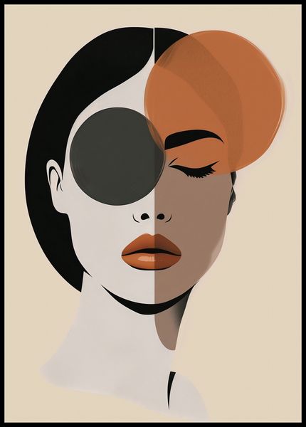 Plakat 67,5x95cm Dwie Strony Piękna zdjęcie 2