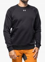 Bluza męska Under Armour Rival Fleece Crew - black/white XXL