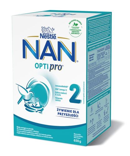 Mleko modyfikowane NAN Optipro 2, 650 g na Arena.pl