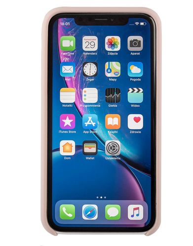 LEO SILIKON - Apple iPhone XR - PINK na Arena.pl
