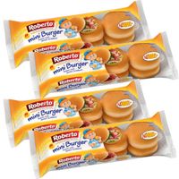Mini Burgery Roberto mini bułeczki z sezamem 8 szt 200 g x 4