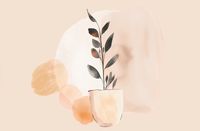 Plakat 91,5x60cm Doniczkowy Kolor