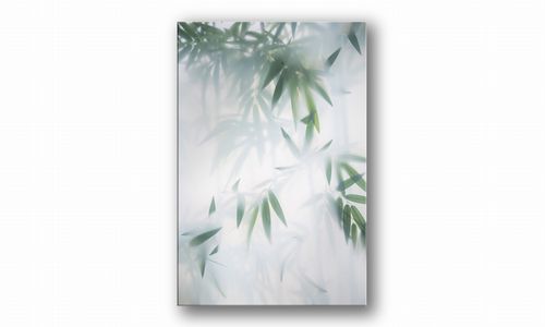 OBRAZ NA PŁÓTNIE PROSTOKĄTNY - Zamglone liście I na Arena.pl