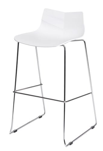 Stołek barowy Leaf biały MICROUSBCABLE1 na Arena.pl