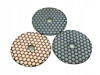 3 SZT DYSK POLERSKI SUCHO GRES 100 #50 #100 #200 DIAMES SZLIFOWANIE GRESU