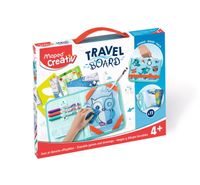 TABLICA ZMYWALNA PRZEZROCZYSTA TRAVEL BOARD MAPED CREATIVE
