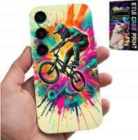 ETUI DO SAMSUNG GALAXY A24 4G - ROWERY BMX TRIKI SPORTY WYCZYNOWE +SZKŁO