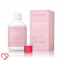 Swedish Nutra Kolagen Morski Collagen Deluxe 12500 Najmocniejszy Płyn 500ml