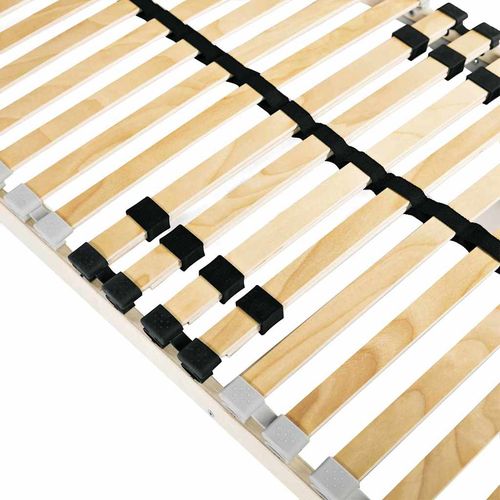 Stelaż z listew Brązowy 80 x 190 cm Lite drewno bukowe na Arena.pl