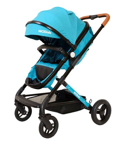 wózek dla dzieci aluminiowy 3w1 508 nicekids seledynowo czarny na Arena.pl