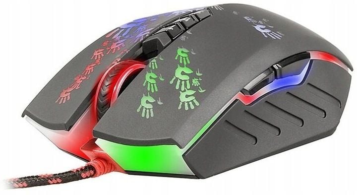 Myszka przewodowa A4Tech Bloody Blazing A60 dla graczy LED USB zdjęcie 4