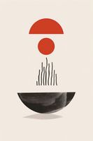 Plakat 30x45cm Półokrągła Forma