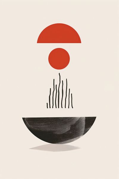 Plakat 30x45cm Półokrągła Forma zdjęcie 1