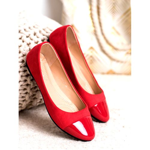 Modne Czerwone Balerinki r.38 na Arena.pl