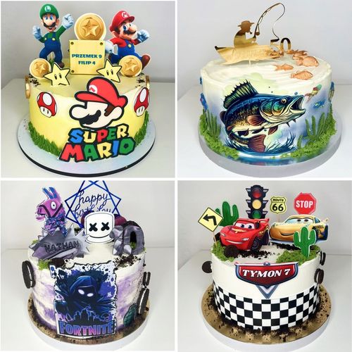 WYDRUK CUKROWY MASA CUKROWA Z TWOIM ZDJĘCIEM GRAFIKĄ A4 NA TORT + TEKST na Arena.pl