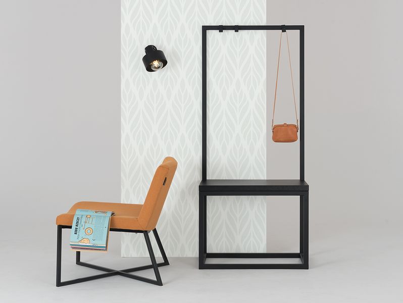 Lampa ścienna FAY WALL PLUS – czarny zdjęcie 4