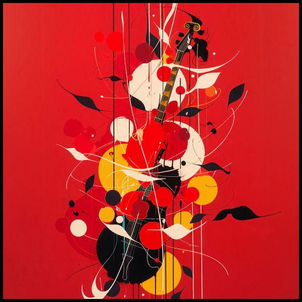 Plakat 100x100cm Melodyjna Barwa zdjęcie 2