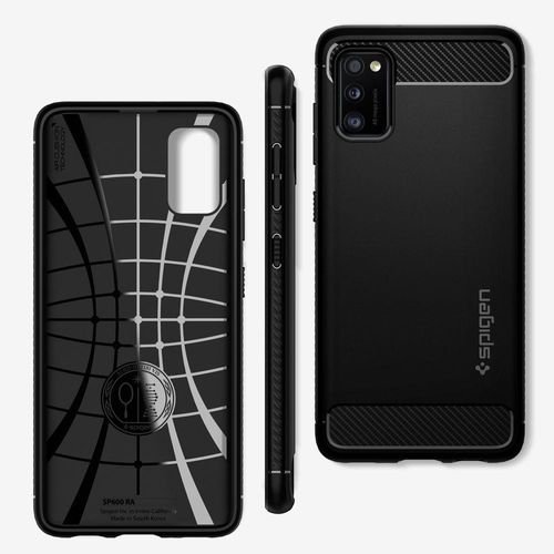 Spigen Rugged Armor Galaxy A41 Matte Black na Arena.pl