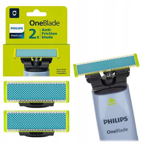 2x PHILIPS ONE BLADE OSTRZA DO SKÓRY WRAŻLIWEJ FIRST SHAVE QP225 na Arena.pl