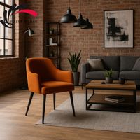 Krzesło Tapicerowane Premium KL-9 Miedziany Piano 21