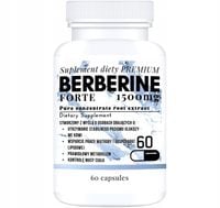 1500MG BERBERYNA EKSTRAKT ODCHUDZANIE CUKRZYCA GLUKOZA INSULINA DER 4:1 60T