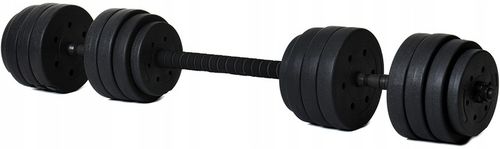 ZESTAW 4w1 HANTLE 2X20KG KETTLE UCHWYTY DO POMPEK na Arena.pl