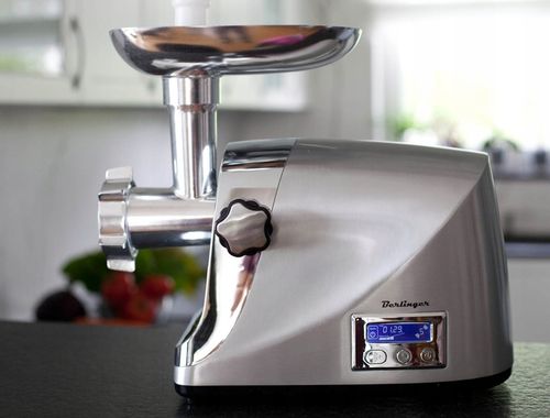 Maszynka do mięsa BERLINGER 2200W metalowa obudowa z regulacją obrotów na Arena.pl