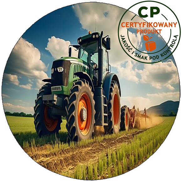 Opłatek na tort Traktor - Ciągnik zdjęcie 1