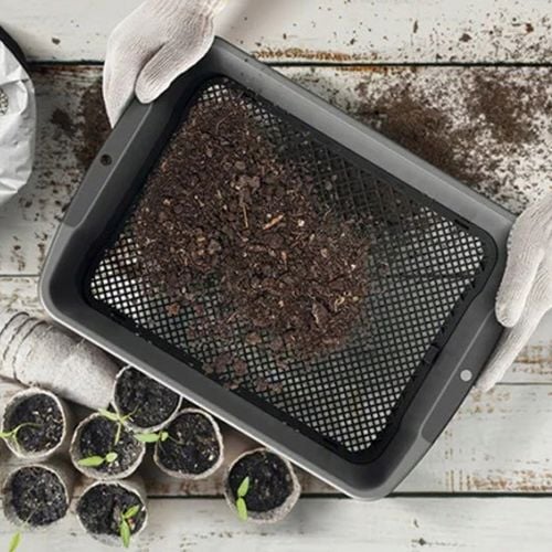 Sito Ogrodnicze Przesiewanie Ziemi Kompostu Kory Sitko Regulowane na Arena.pl